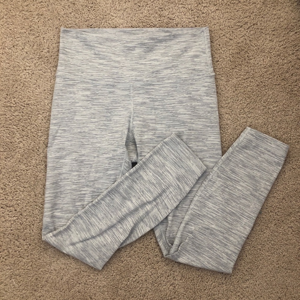 Lululemon Heathered Gray 7/8 Leggings